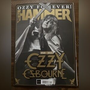 OZZY OSBOURNE 1948-2025 METAL HAMMER MAGAZINE - ISSUE 404 - SEPTEMBER‎ 2025